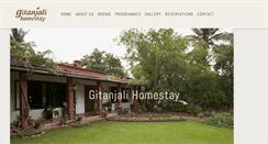 Desktop Screenshot of gitanjalihomestay.com